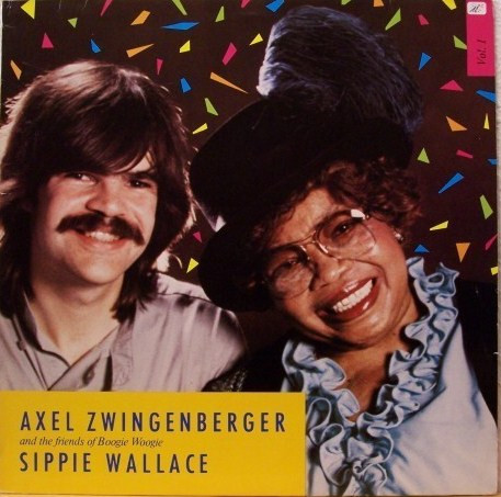 Cover zu Axel Zwingenberger & Sippie Wallace - Axel Zwingenberger & Sippie Wallace | 1984 | Vinyl, LP, Album, Stereo | Jazz, Blues | Germany Schallplatten Ankauf