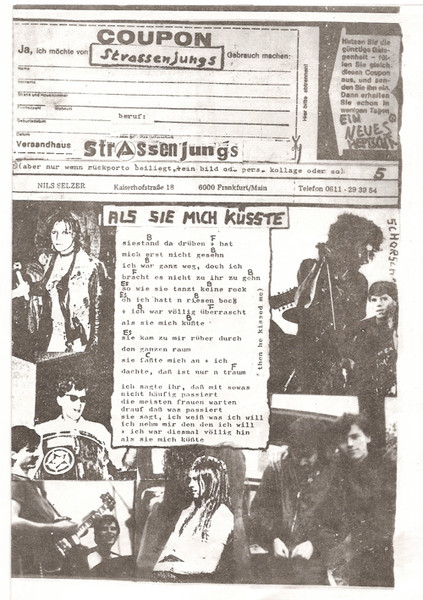Cover zu Strassenjungs - Wir Ham Ne Party | 1979 | Vinyl | Rock | Germany