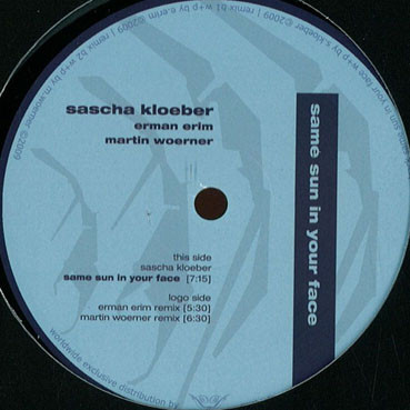 Cover zu Sascha Kloeber - Same Sun In Your Face | 2009 | Vinyl | Electronic | Germany Schallplatten Ankauf