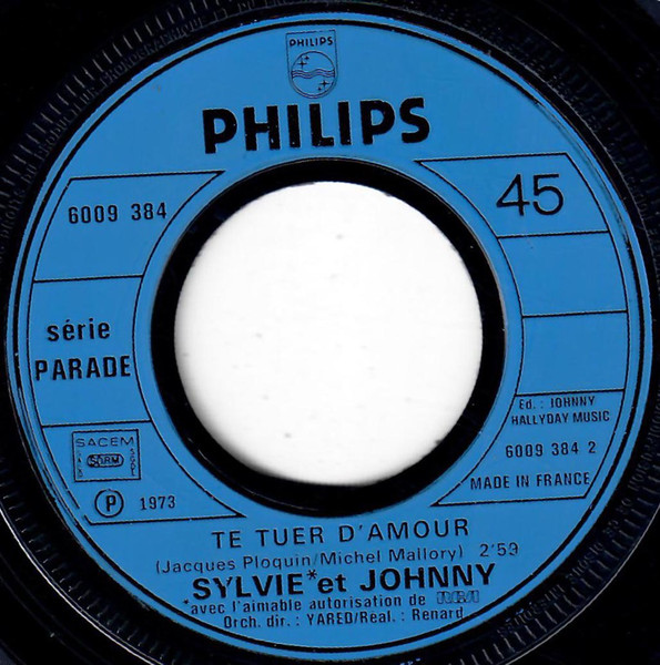 Cover zu Sylvie Vartan & Johnny Hallyday - J'ai Un Problème | 1973 | Vinyl | Pop | France