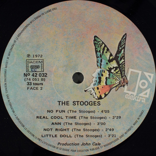 Cover zu The Stooges - The Stooges | 1972 | Vinyl | Rock | France