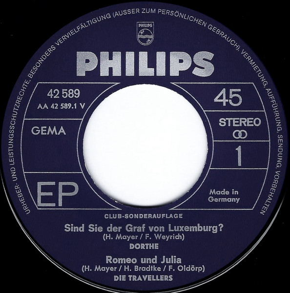 Cover zu Various - Sind Sie Der Graf Von Luxemburg | 1968 | Vinyl | Pop | Germany