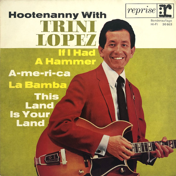 Cover zu Trini Lopez - Hootenanny With Trini Lopez | Vinyl | Rock | Germany