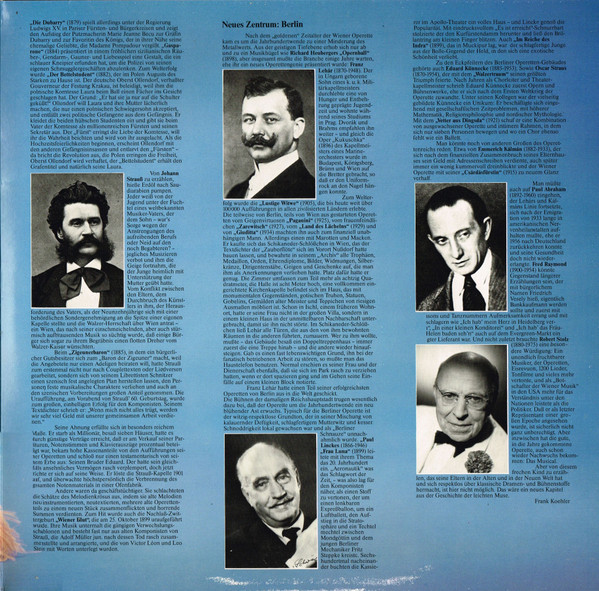 Cover zu Various - Die Super Hitparade Der Operette | 1985 | Vinyl | Classical | Germany