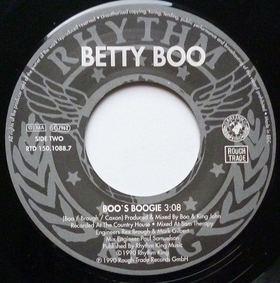 Cover zu Betty Boo - Where Are You Baby? | 1990 | Vinyl | Electronic | Germany