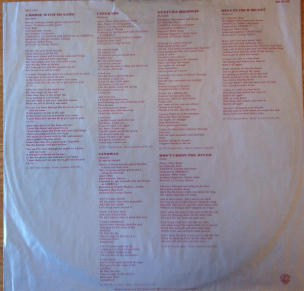 Cover zu America (2) - History - America's Greatest Hits | Vinyl | Rock | Germany