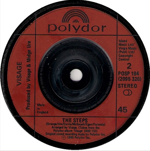 Cover zu Visage - Fade To Grey | 1980 | Vinyl | Electronic, Pop | UK Schallplatten Ankauf
