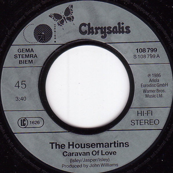 Cover zu The Housemartins - Caravan Of Love | 1986 | Vinyl, 7