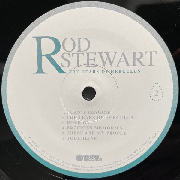 Cover zu Rod Stewart - The Tears Of Hercules | 2021 | Vinyl | Rock, Pop | Europe Schallplatten Ankauf