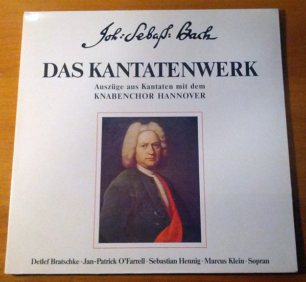 Bild Johann Sebastian Bach, Knabenchor Hannover – Das Kantatenwerk  – Auszüge aus Kantaten mit dem Knabenchor Hannover | 1990 | Vinyl, LP, Compilation | Classical | Germany Schallplatten Ankauf