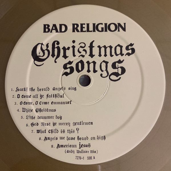 Cover zu Bad Religion - Christmas Songs | 2019 | Vinyl | Rock | USA & Europe