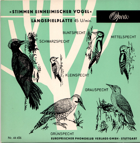 Bild Gerhard Thielcke, Claus Fentzloff – Stimmen Einheimischer Vögel | Vinyl, 45 RPM, 7″, Mono, EP, Club Edition | Non-Music | Germany Schallplatten Ankauf