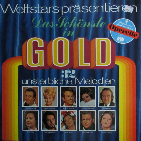 Cover zu Various - Weltstars Präsentieren Das Schönste In Gold | Vinyl | Classical | Germany