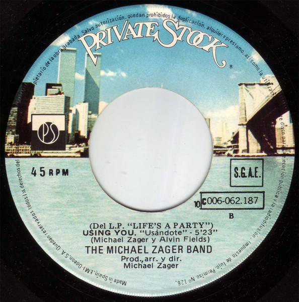 Cover zu The Michael Zager Band - No Sabes Lo Mejor | 1978 | Vinyl | Electronic | Spain Schallplatten Ankauf