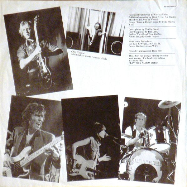 Cover zu The Pretenders - Pretenders | 1980 | Vinyl | Rock | Germany