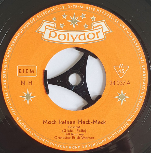 Cover zu Bill Ramsey - Mach Keinen Heck-Meck | 1959 | Vinyl | Pop | Germany Schallplatten Ankauf