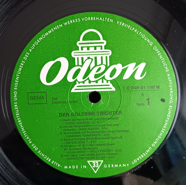 Cover zu Various - Der Goldene Trichter | Vinyl | Pop | Germany