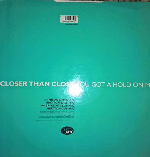Cover zu Closer Than Close - You Got A Hold On Me | 1992 | Vinyl | Electronic | UK Schallplatten Ankauf