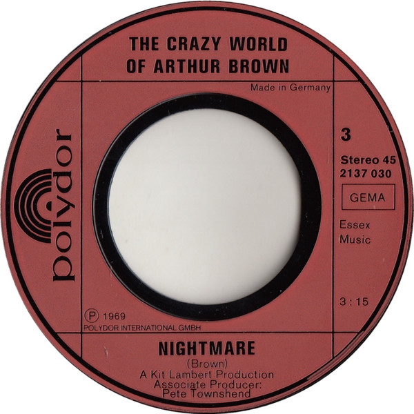 Cover zu The Crazy World Of Arthur Brown - Die Grossen Vier Von The Crazy World Of Arthur Brown | Vinyl | Rock | Germany