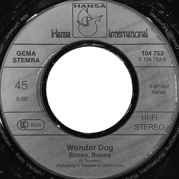 Cover zu Wonder Dog - Ruff Mix | 1982 | Vinyl | Electronic | Europe