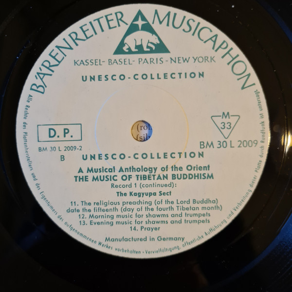 Cover zu The Nyingmapa Sect / The Kagyupa Sect - Tibet I (The Music Of Tibetan Buddhism) | Vinyl | Non-Music, Folk, World, & Country | Germany