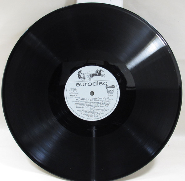 Cover zu Franz Lehár - Paganini (Großer Querschnitt) | Vinyl, LP | Classical | Germany