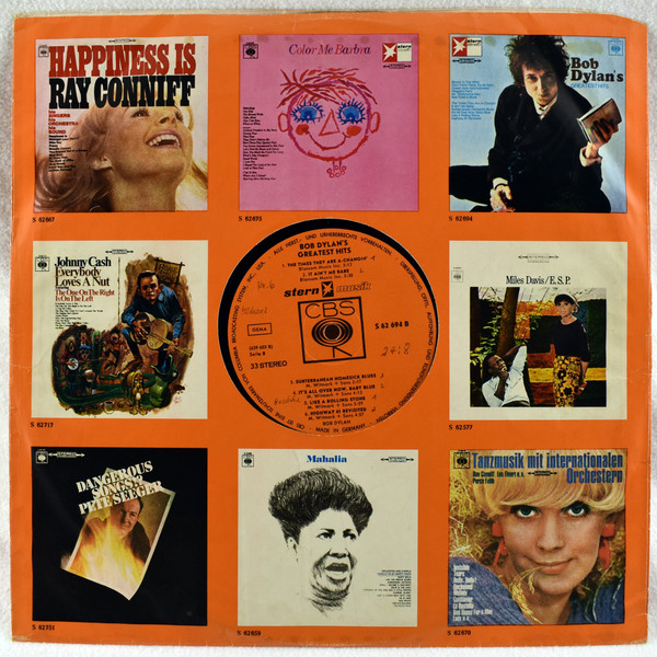 Cover zu Bob Dylan - Bob Dylan's Greatest Hits | Vinyl | Rock | Germany