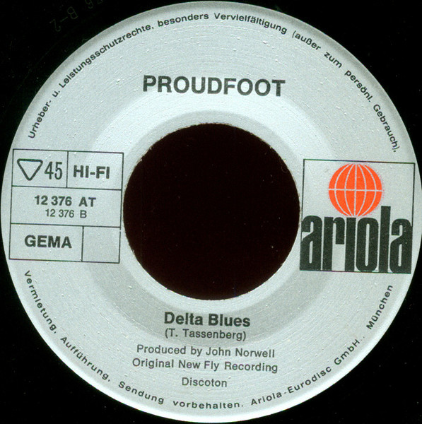 Cover zu Proudfoot - Delta Queen | 1972 | Vinyl | Rock, Funk / Soul, Blues | Germany