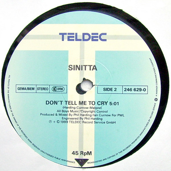 Cover zu Sinitta - Love On A Mountain Top (An Everlasting Knight Mix) | 1989 | Vinyl | Electronic | Europe Schallplatten Ankauf