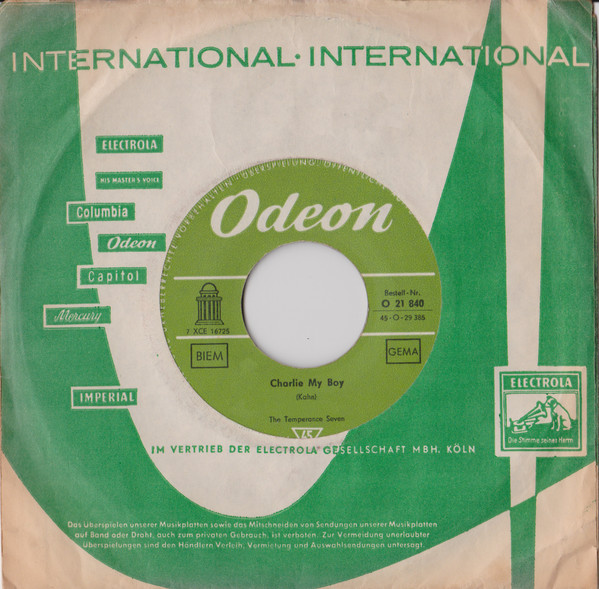 Cover zu The Temperance Seven - You're Driving Me Crazy | 1961 | Vinyl | Pop | Germany Schallplatten Ankauf