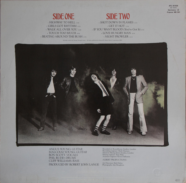 Cover zu AC/DC - Highway To Hell | 1979 | Vinyl | Rock | Germany