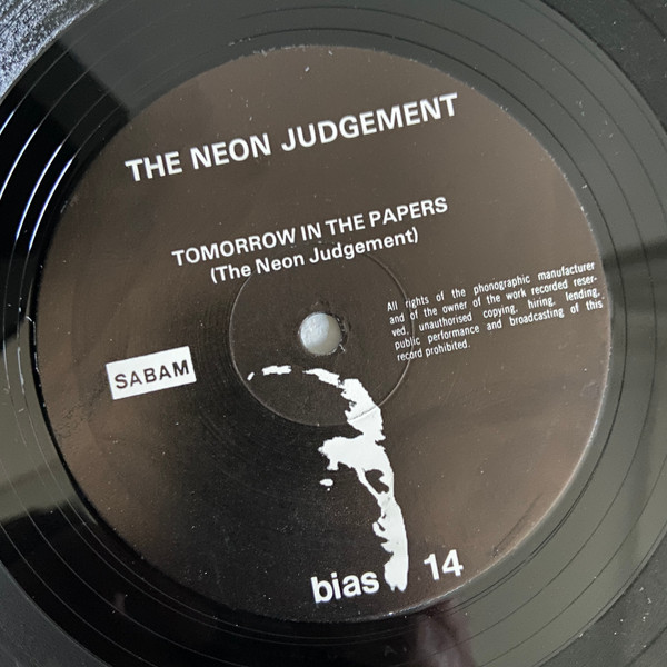 Cover zu The Neon Judgement - Tomorrow In The Papers | 1985 | Vinyl, 12