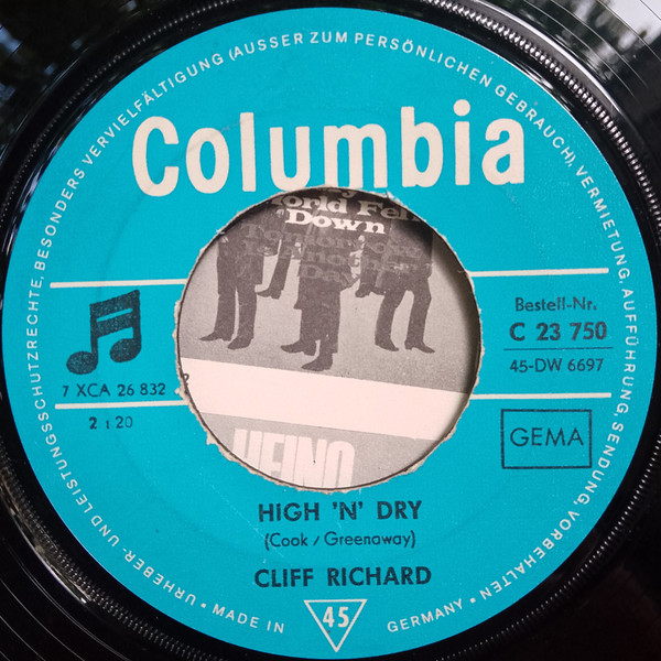 Cover zu Cliff Richard - Congratulations | 1968 | Vinyl | Rock, Pop | Germany