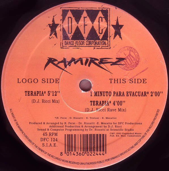 Cover zu Ramirez - Terapia | 1993 | Vinyl, 12