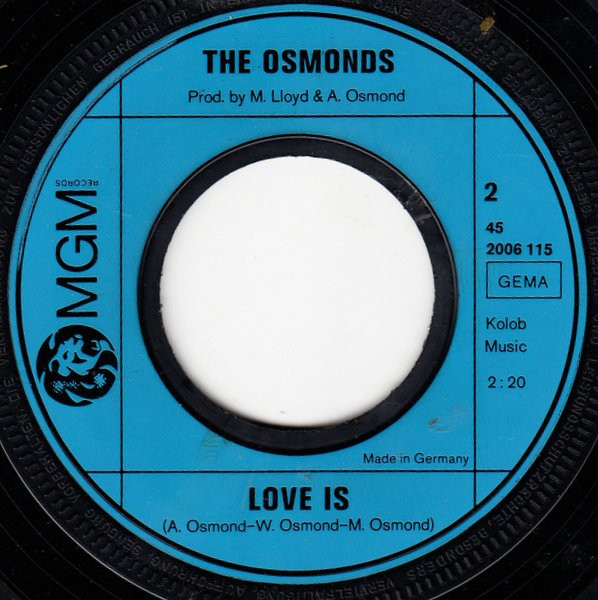 Cover zu The Osmonds - Hold Her Tight | 1972 | Vinyl | Rock, Pop | Germany