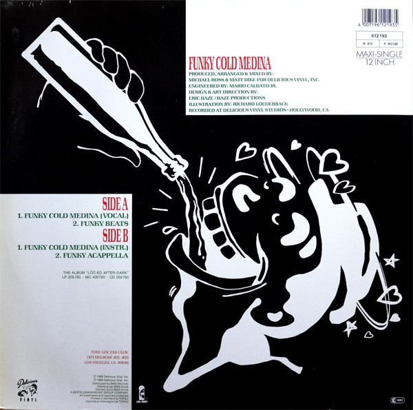 Cover zu Tone Loc - Funky Cold Medina | 1989 | Vinyl, 12