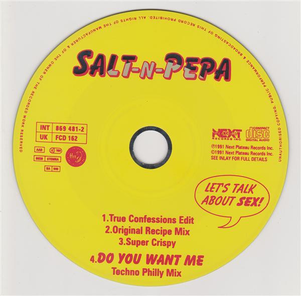 Cover zu Salt 'N' Pepa - Let's Talk About Sex! | 1991 | Vinyl | Electronic, Hip Hop, Pop | Europe