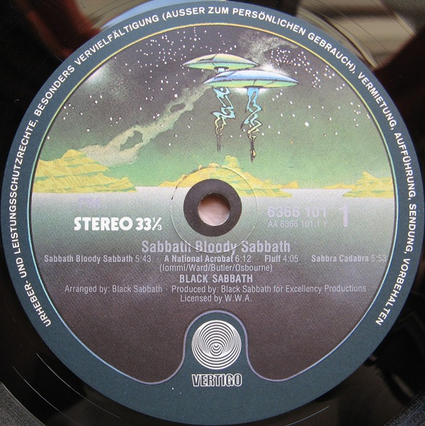 Cover zu Black Sabbath - Sabbath Bloody Sabbath | 1973 | Vinyl | Rock | Germany Schallplatten Ankauf