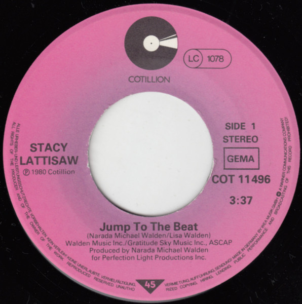 Cover zu Stacy Lattisaw - Jump To The Beat | 1980 | Vinyl | Funk / Soul | Germany Schallplatten Ankauf