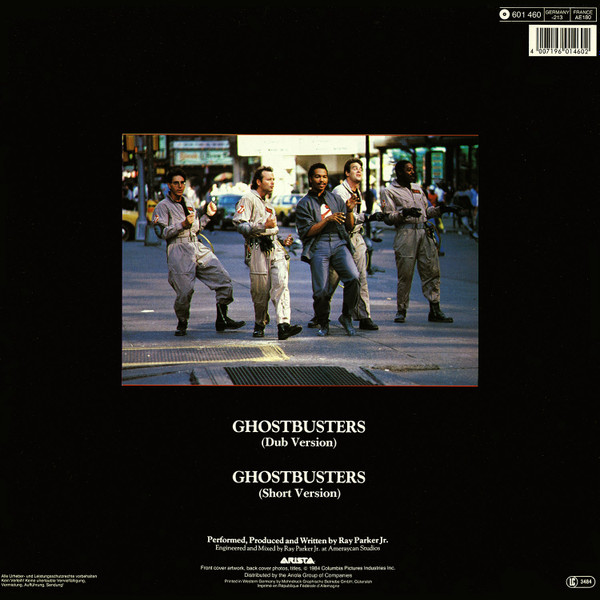 Cover zu Ray Parker Jr. - Ghostbusters (Extended Version) | 1984 | Vinyl | Electronic, Stage & Screen | Europe