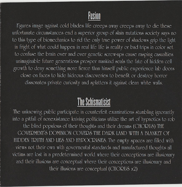 Cover zu Contingence - Dominion | 1995 | CD, Album | Electronic, Rock | US