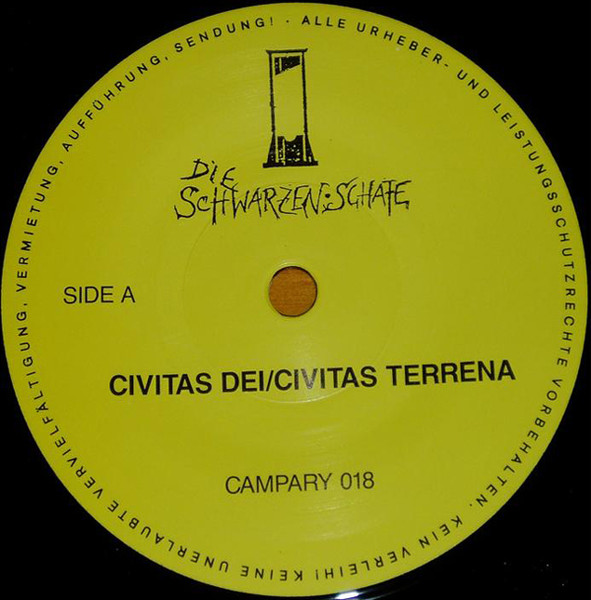 Cover zu Die Schwarzen Schafe - Civitas Dei / Civitas Terrena | 1992 | Vinyl | Rock | Germany