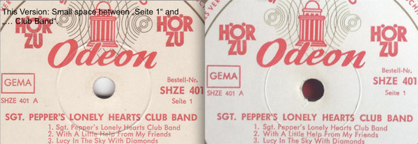 Cover zu The Beatles - Sgt. Pepper's Lonely Hearts Club Band | 1967 | Vinyl, LP, Album | Rock | Germany