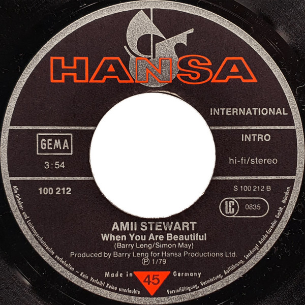 Cover zu Amii Stewart - Knock On Wood | 1979 | Vinyl | Funk / Soul | Germany Schallplatten Ankauf