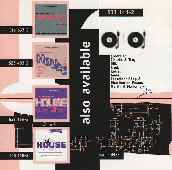 Cover zu Titus (5) - Definition Of House № 5 | 1996 | Vinyl | Electronic | Germany