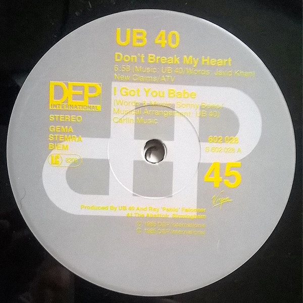 Cover zu UB40 - Baggariddim | 1985 | Vinyl | Reggae | Europe