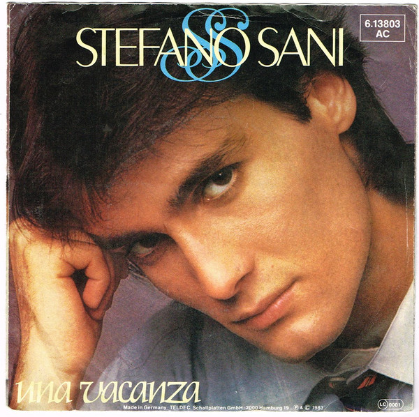 Cover zu Stefano Sani - Complimenti / Una Vacanza | 1983 | Vinyl | Pop | Germany Schallplatten Ankauf