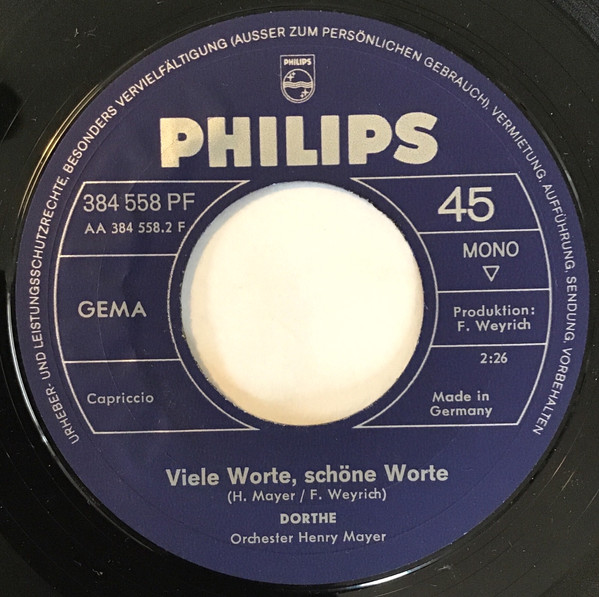 Cover zu Dorthe Kollo - Jeder Schotte | Vinyl | Pop | Germany
