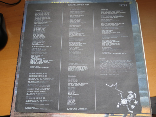 Cover zu Quantum Jump - Barracuda | 1977 | Vinyl, LP, Album, Stereo | Jazz, Rock, Funk / Soul | UK