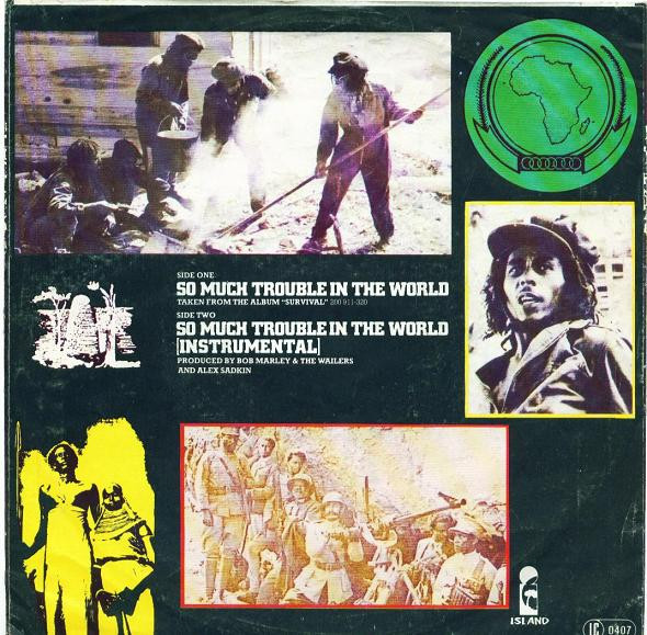 Cover zu Bob Marley & The Wailers - So Much Trouble In The World | 1979 | Vinyl | Reggae | Germany